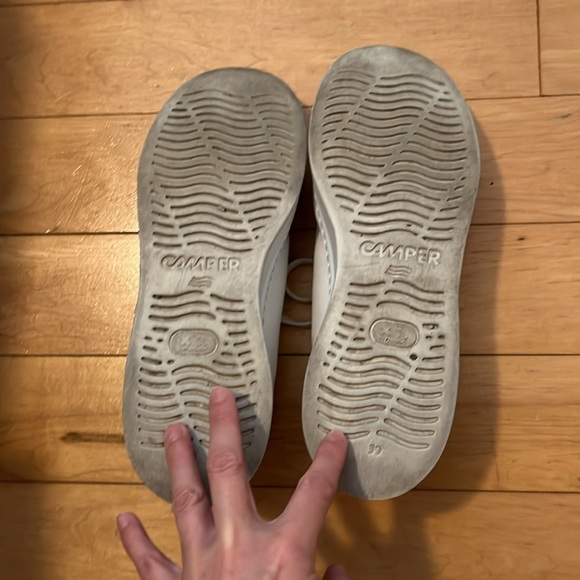 Women’s EUC Camper size 39 white sneakers trainers “Runner Up” - Picture 5 of 5